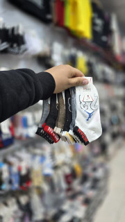 جوراب مچی بچه گانه اعلا پاشنه و پنجه دوبل طرح جردن کد 2769