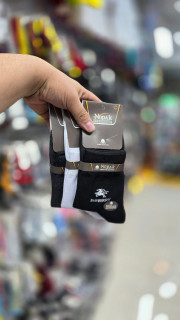 جوراب نیم ساق مردانه نخ پنبه طرح BURBERRY کد 2212 ( 12 جفتی )