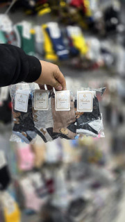 جوراب مچی بچه گانه طرح تدی کد ۲۷۷۳