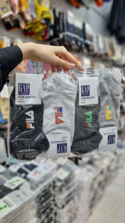 جوراب مچی اسپرت اقتصادی طرح fila کد 1387