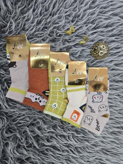 جوراب مچی کش انگیلیسی زنانه برند لی طرح متنوع کد 1614
